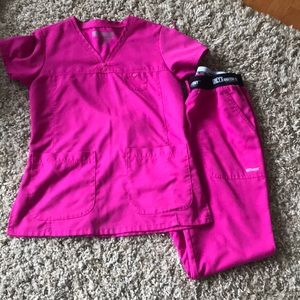 New listing! Greys anatomy scrub set